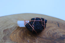 Load image into Gallery viewer, Wrapped Black Tourmaline x Selenite