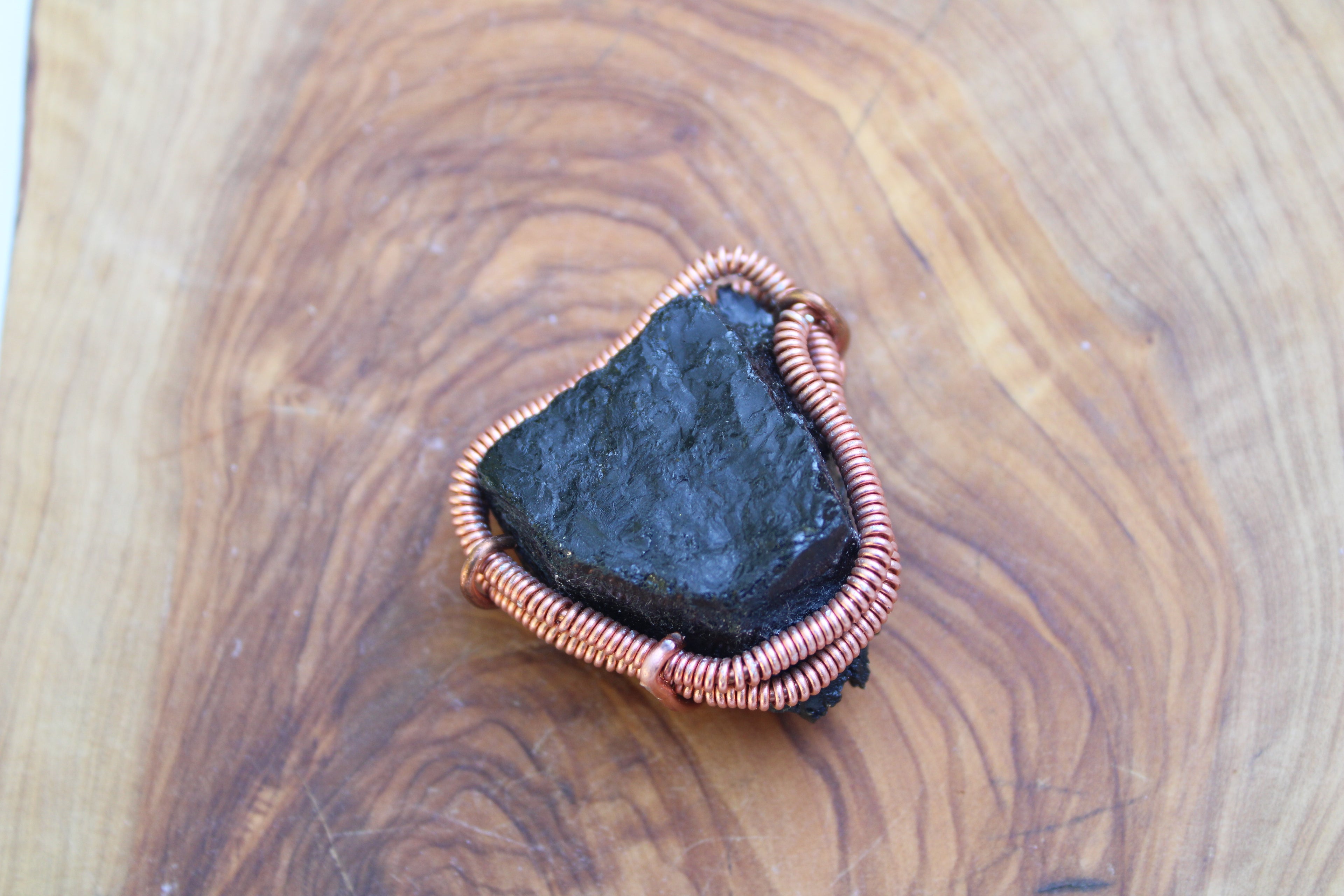 Wrapped Black Tourmaline