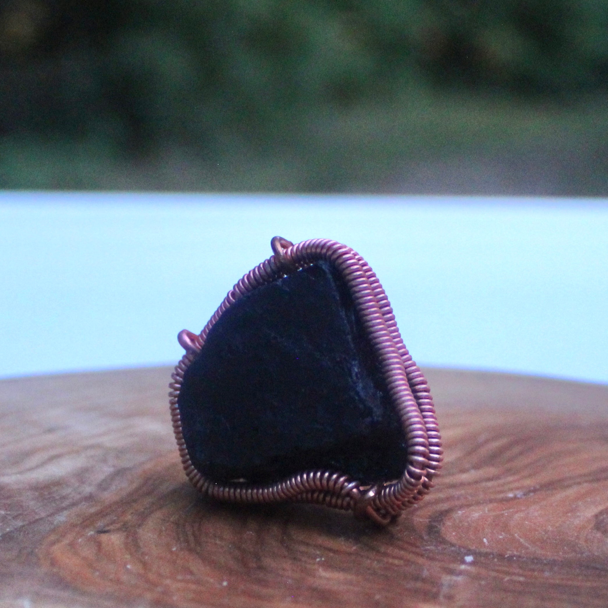 Wrapped Black Tourmaline