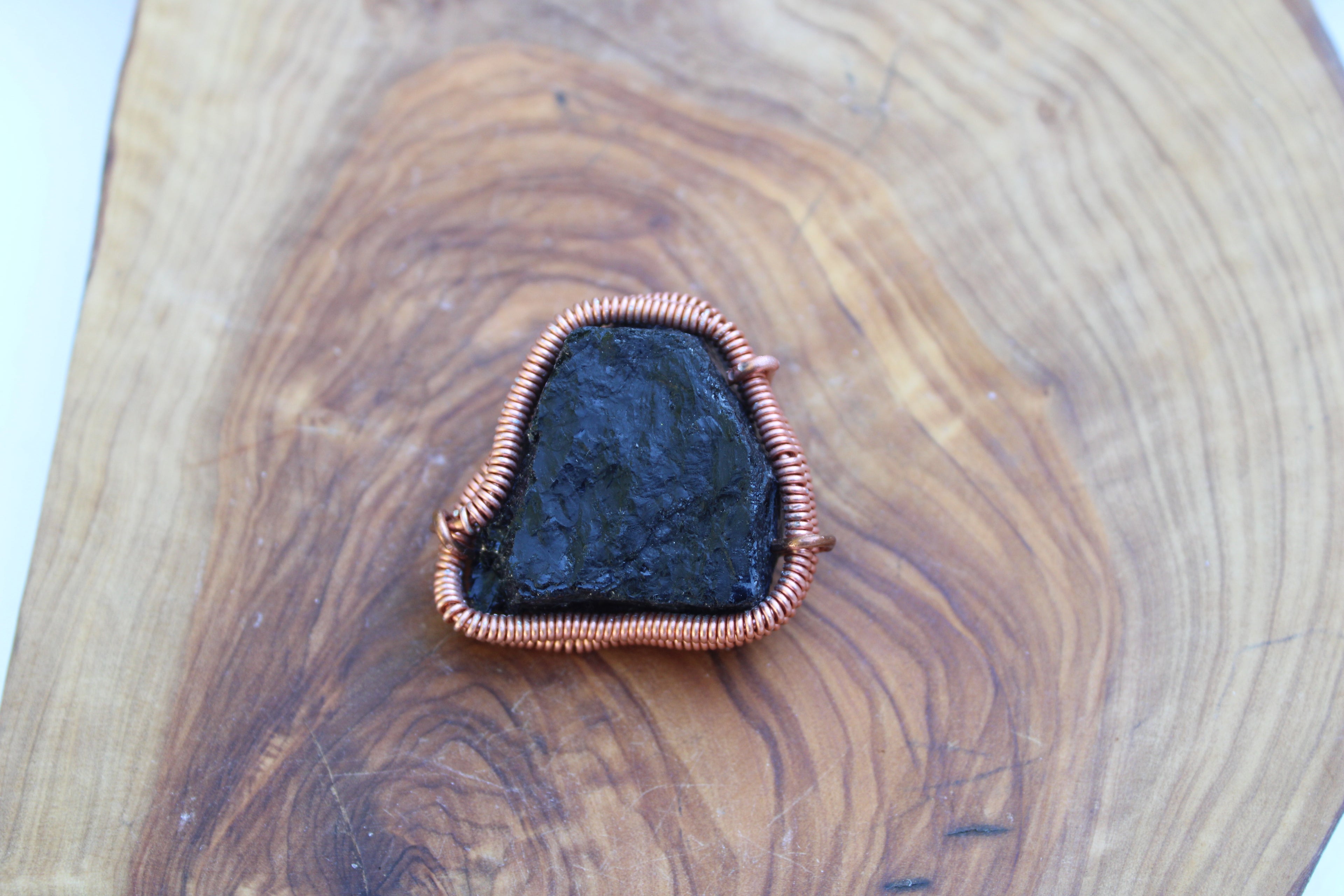 Wrapped Black Tourmaline