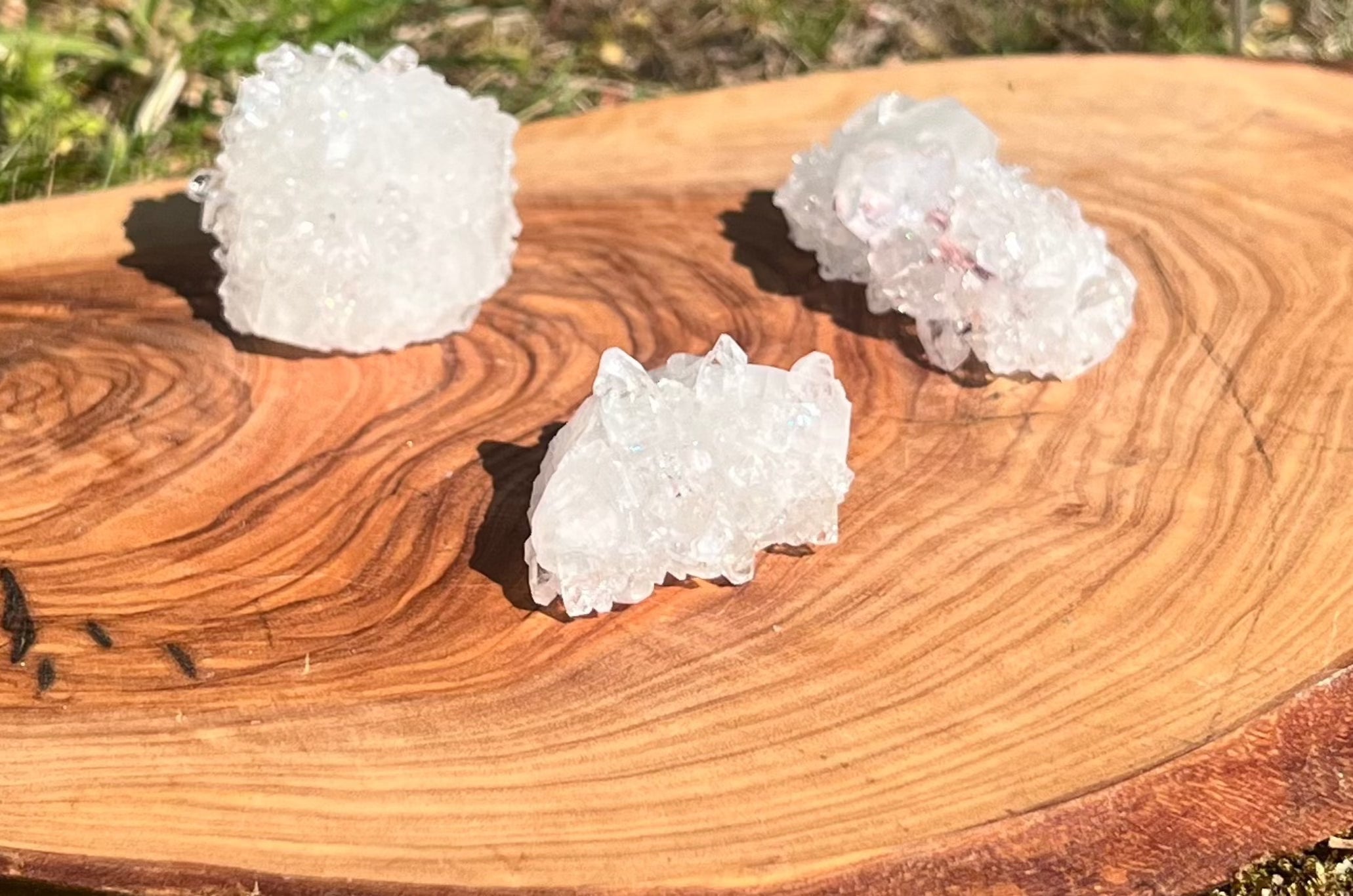 Apophyllite Clusters