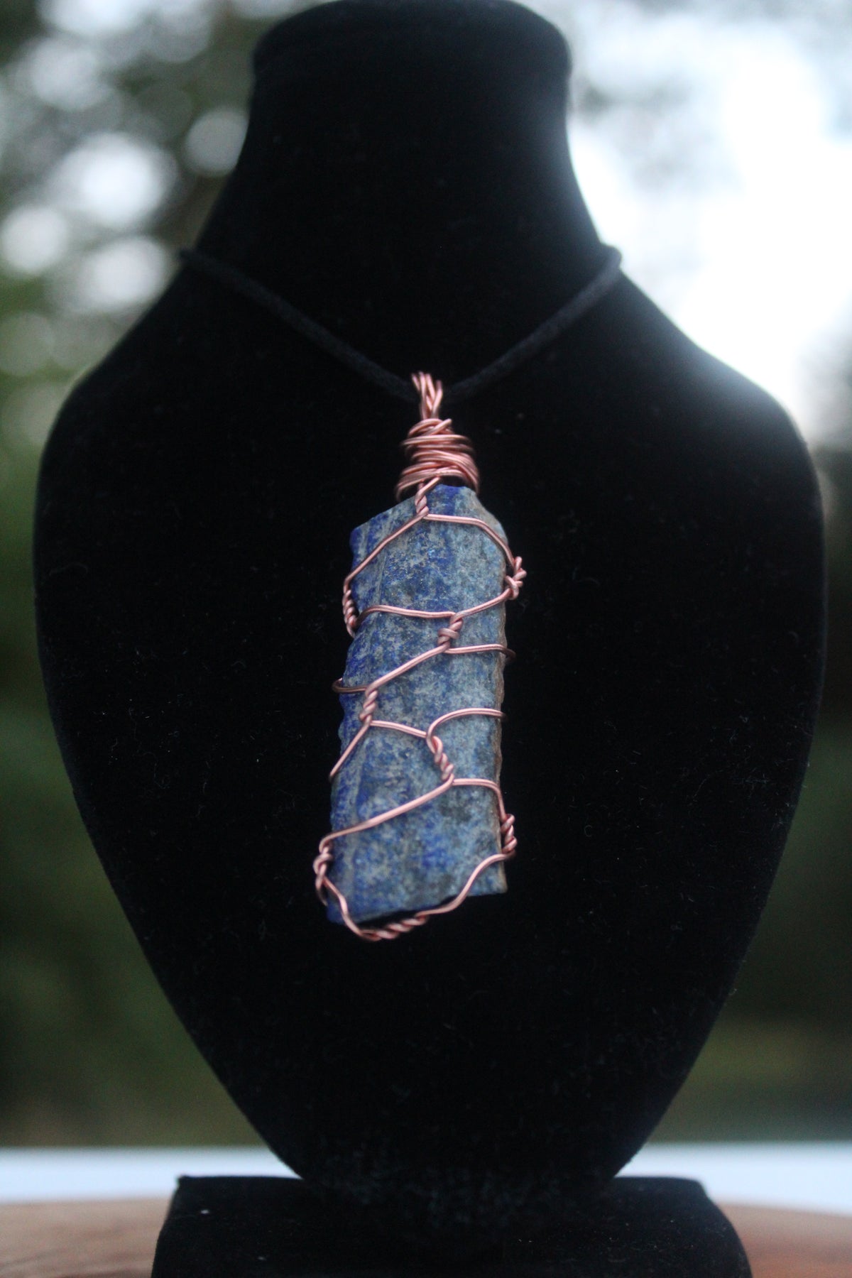 Raw Lapis Lazuli Pendant