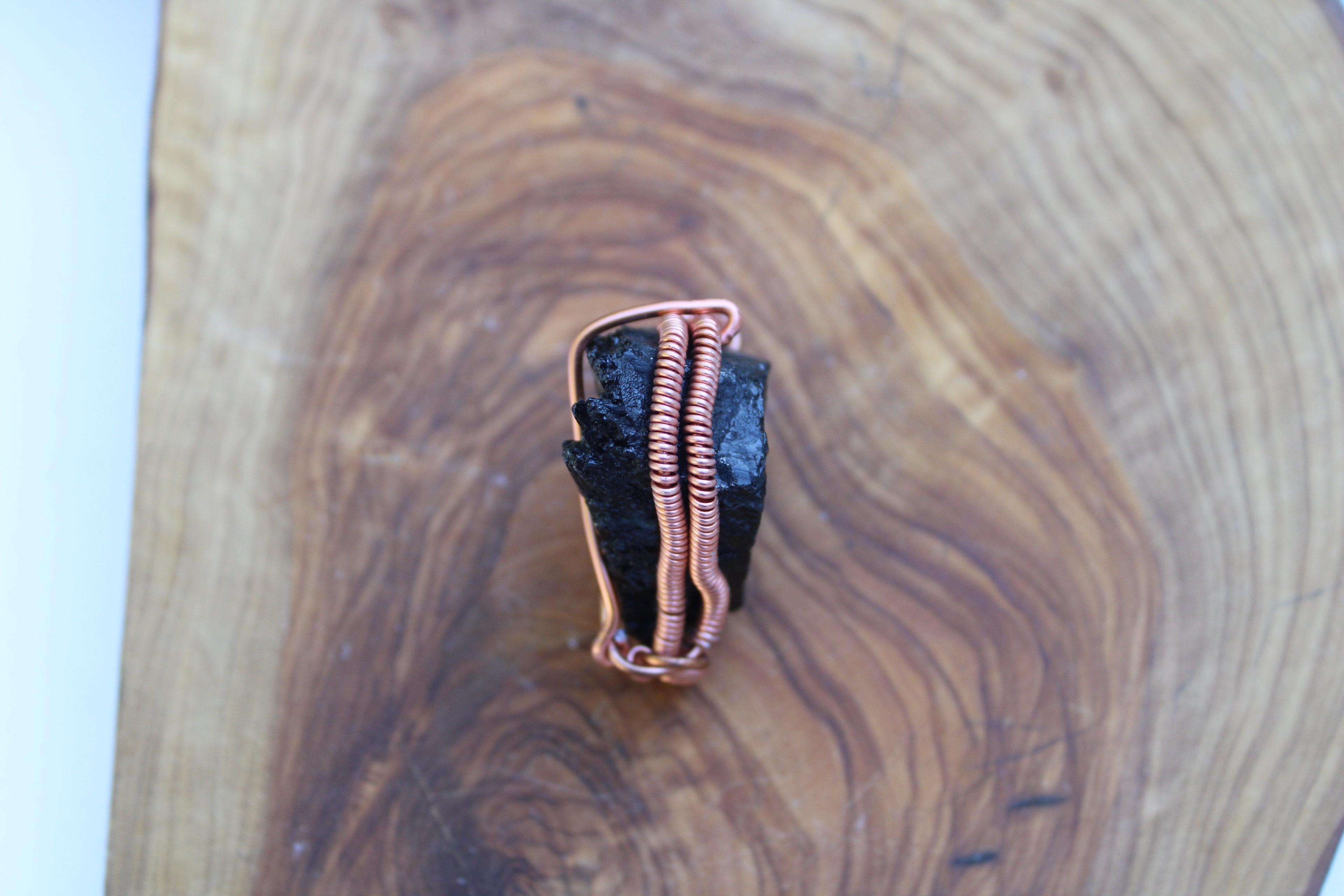 Wrapped Black Tourmaline