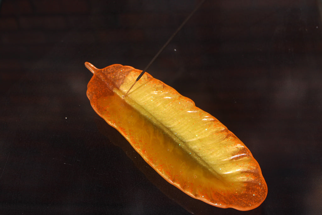 Feather Incense Holder