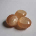 Orange Selenite Palm Stone